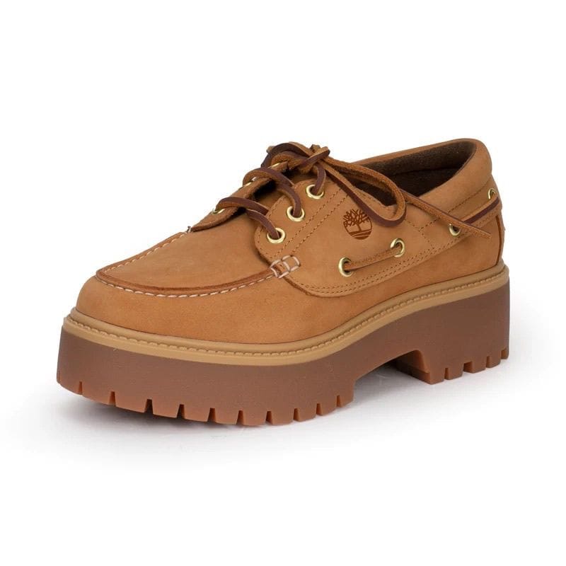 Timberland Women's Stone Street Platform Boat Shoe