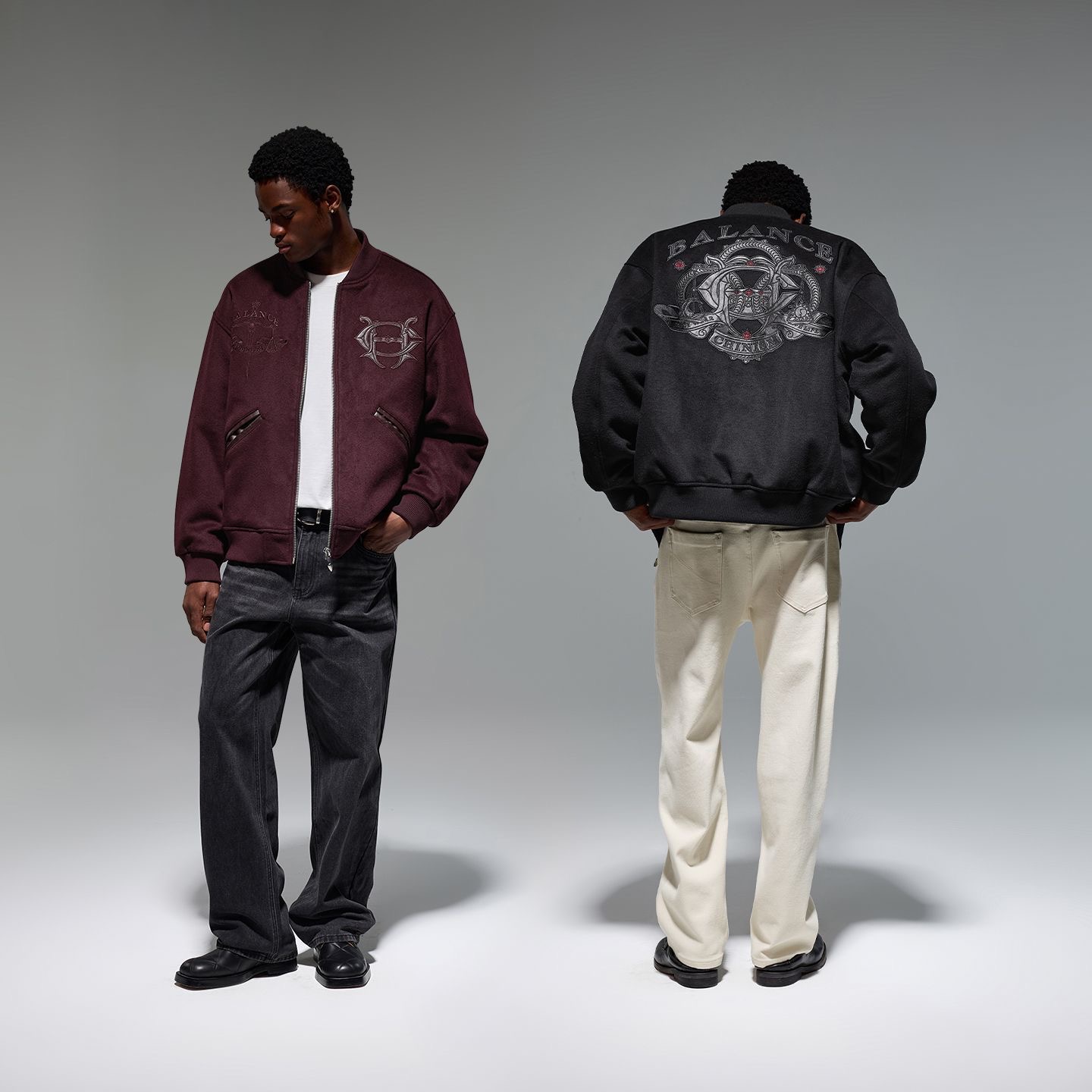 Chinism Balance Varsity Jacket