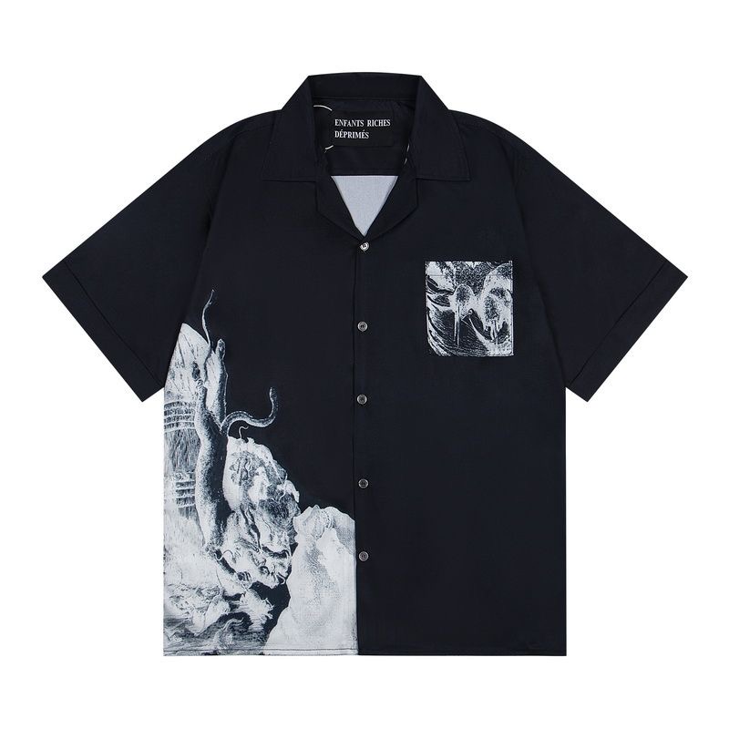 Enfants Riches Déprimés Rat Palace silk shirt