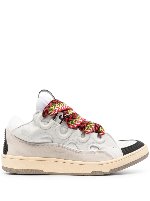 Lanvin Curb leather sneakers
