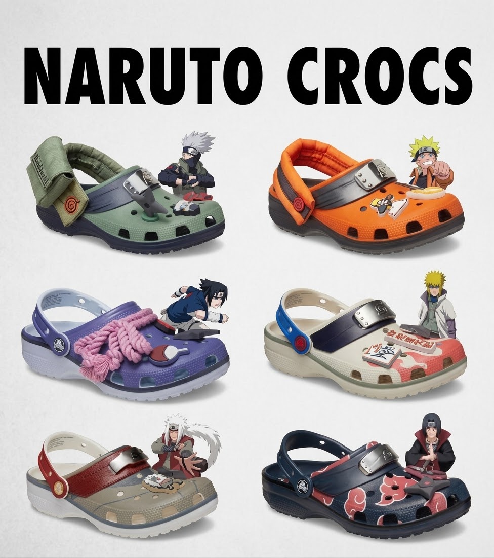 Naruto X Crocs