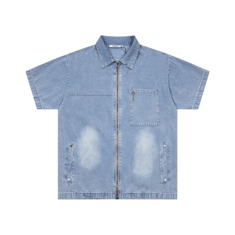 Trapstar denim shirt