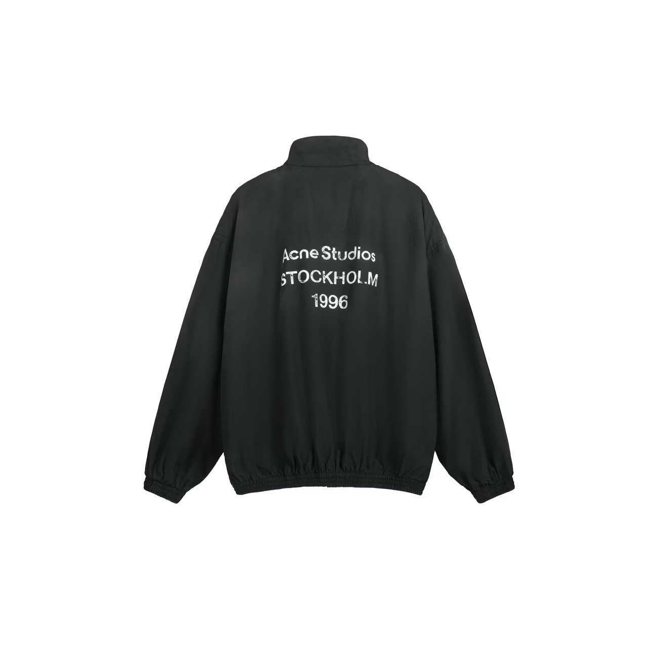 Acne Studios Washed Logo Zipper Jacket