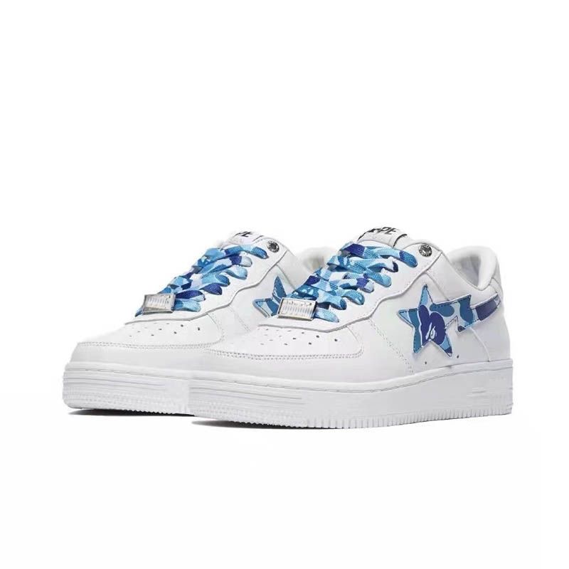 A BATHING APE BAPE CAMO SNEAKERS