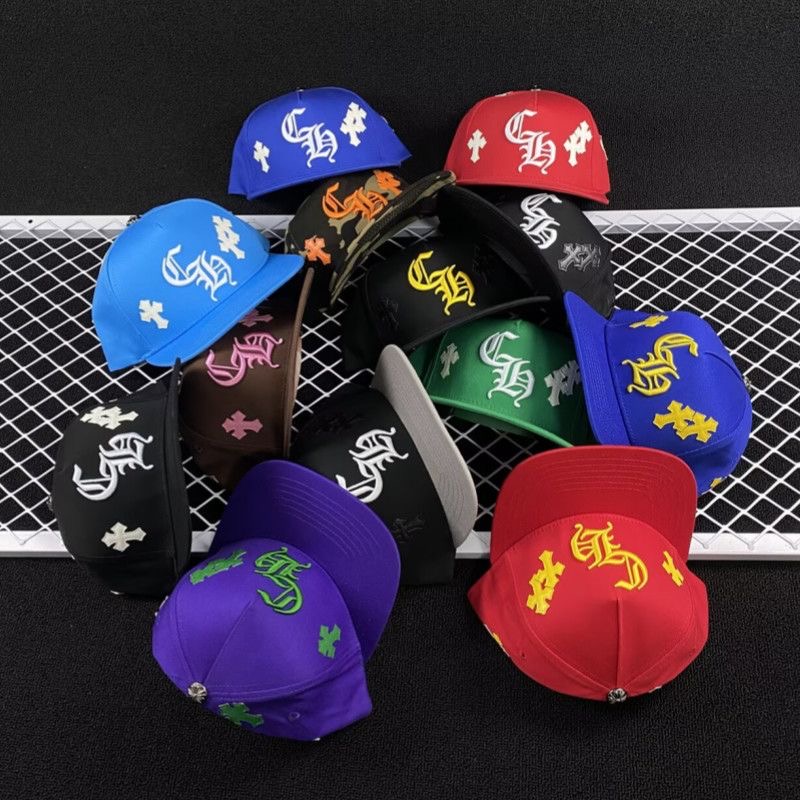 Chrome Hearts Cemetery Cross Patch trucker cap