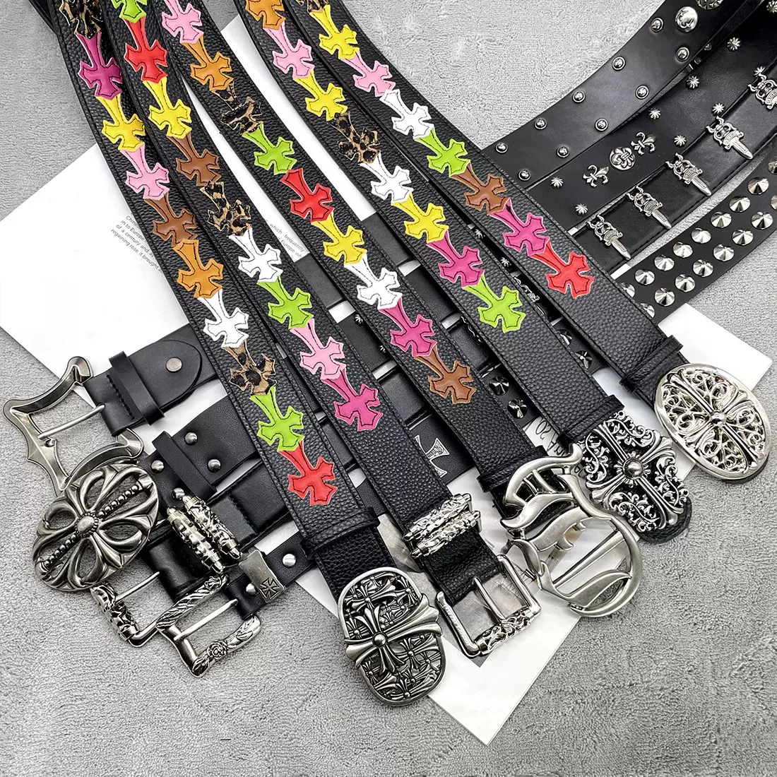 Chrome belt