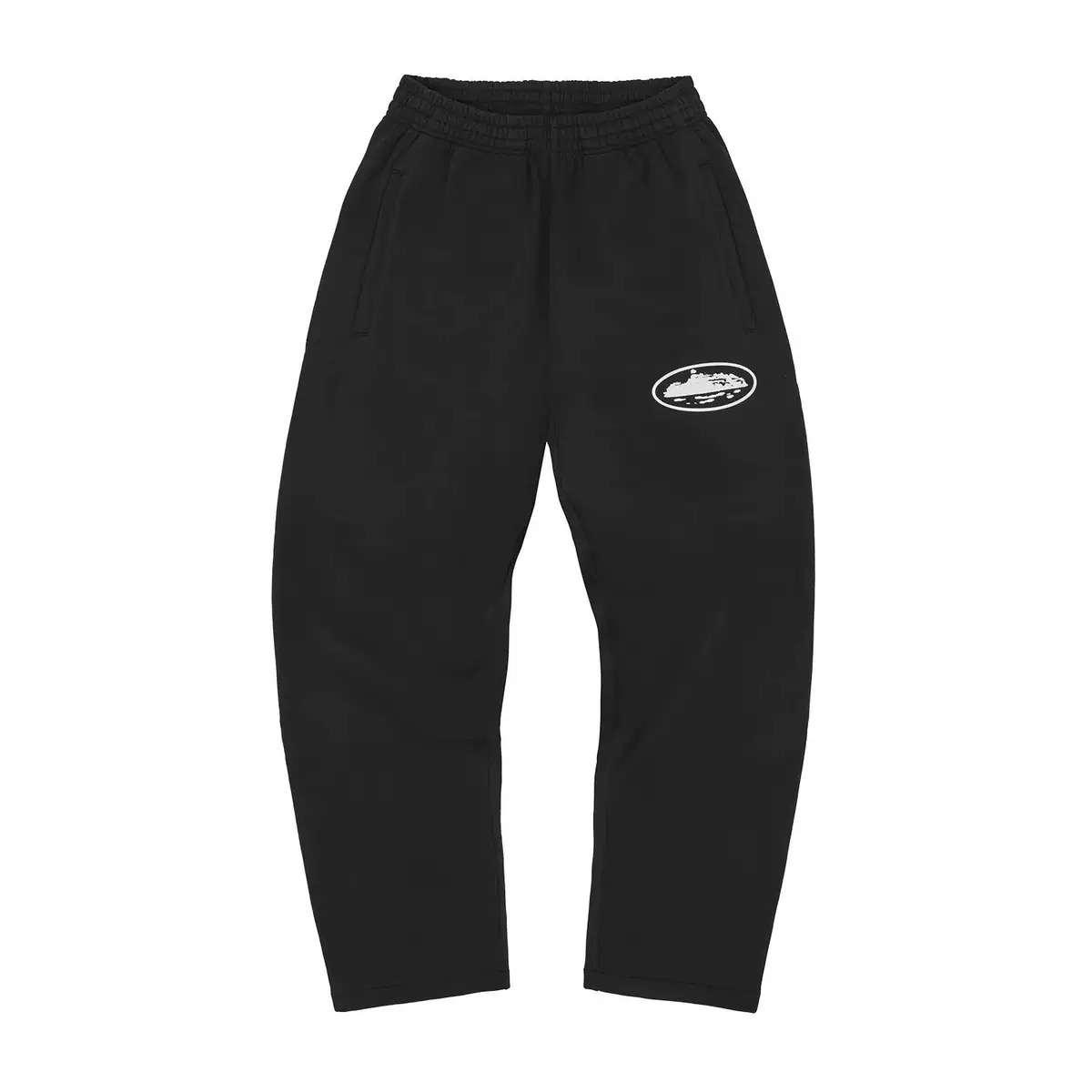 Corteiz Island Puff Print Open Hem Sweatpants