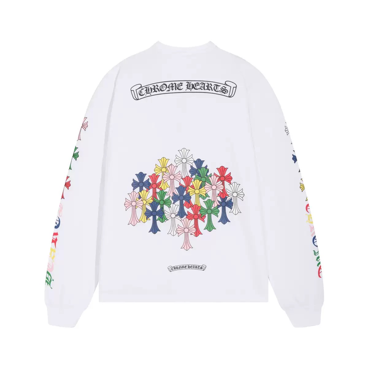 Chrome heart long sleeve shirt