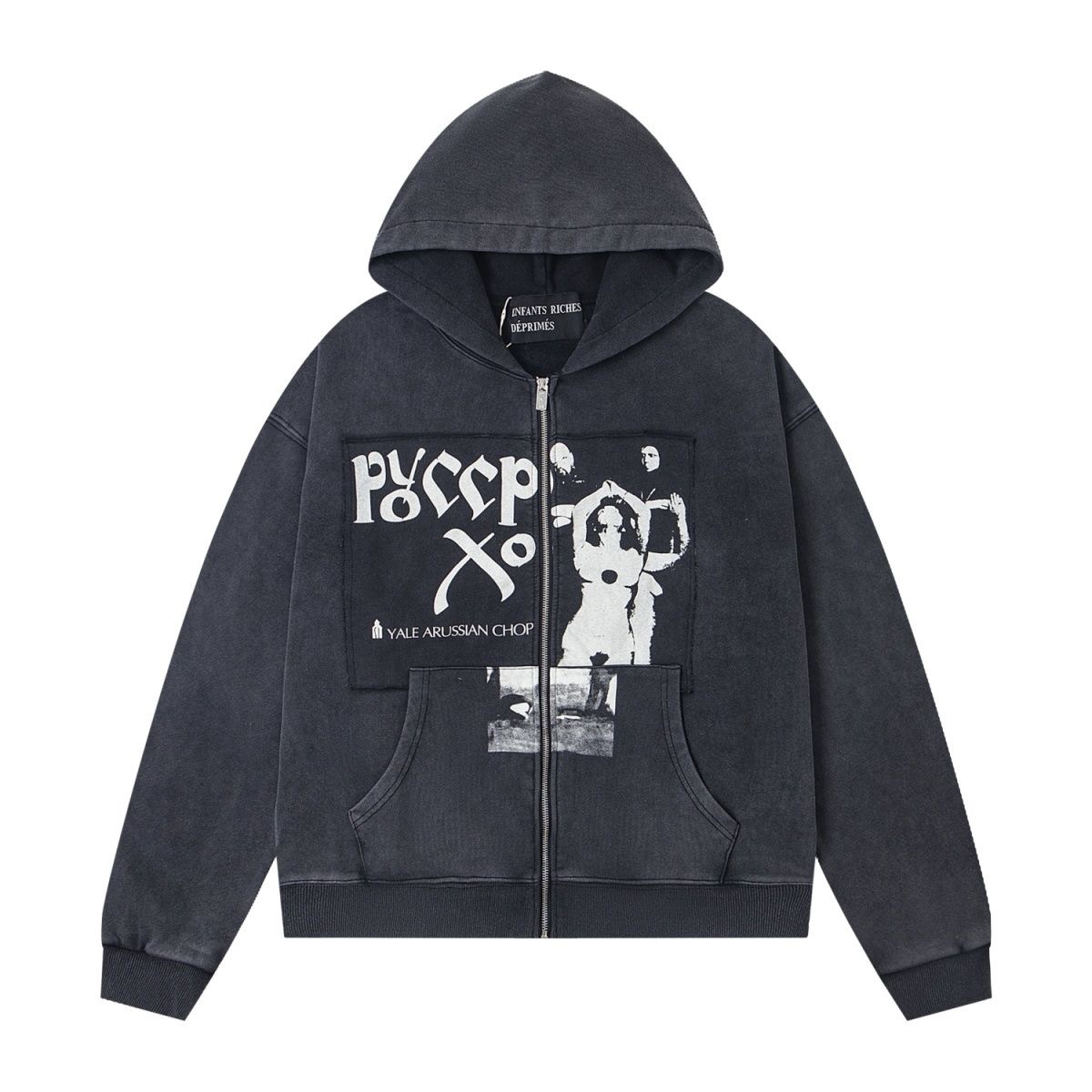 Enfants Riches Déprimés "Russian Chorus" zip hoodie