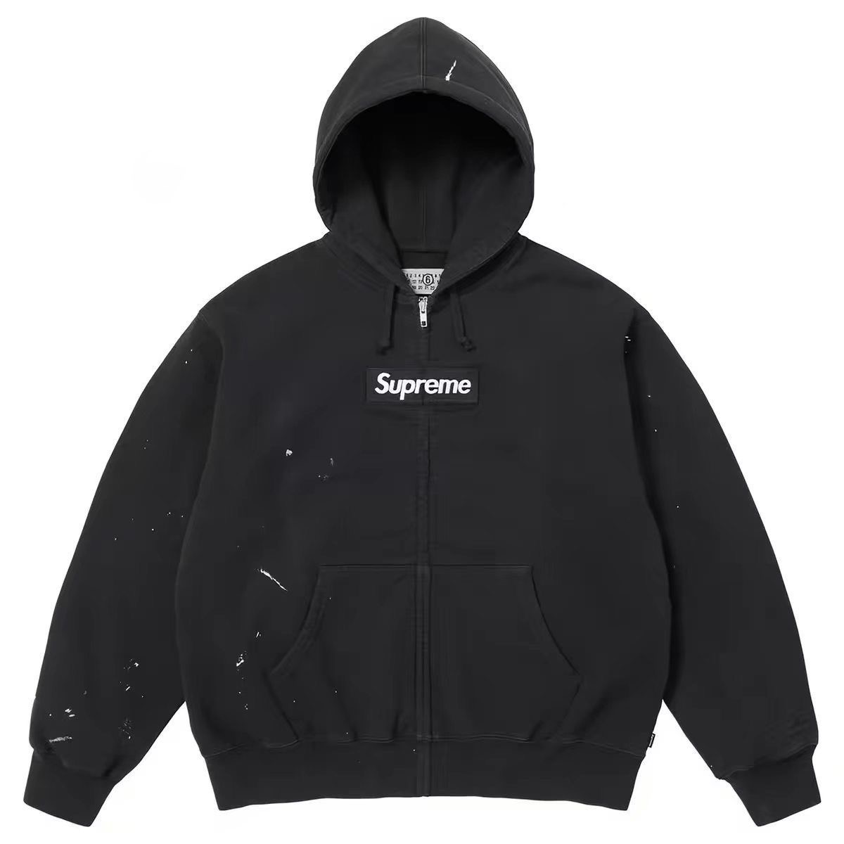 Supreme x MM6 Maison Margiela Box Logo Zip Up