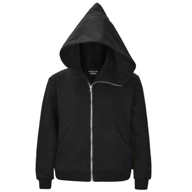 Black Icon Assassin's side zip-up hoodie